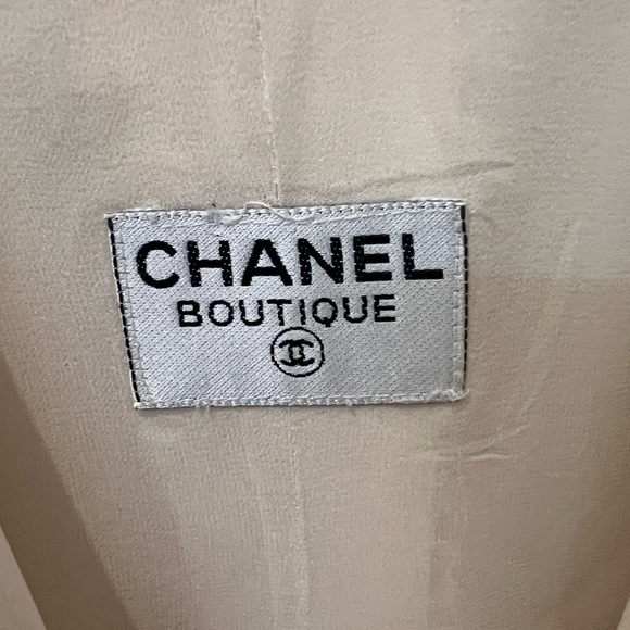 80’s Vintage Chanel Dress, Ivory, Good condition - Picture 3 of 6